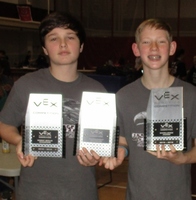 8th Grade Robotics Team Brings Home 3 Trophies