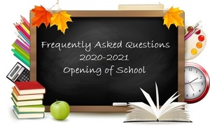 20-21 Opening of School Information
